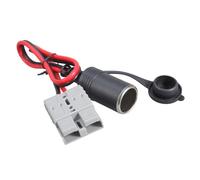 2. Cable de transferencia de salida de energía de vehículo de 50 A, 600 V, aislamiento de PVC de 12 AWG, para herramientas agrícolas y sistemas de alimentación R-V, cable adaptador de batería para