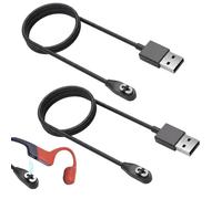 2 Cables de Carga MagnéTicos, USB de 1 M Cable de Carga MagnéTico para de Repuesto con Conexión Estable, Compatible con Shokz Aeropex As800 y Openrun Pro/Openrun Pro/Openrun Mini/Opencomm