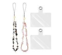 2 Cadenas De Grava Para Teléfono Móvil, 2 Espaciadores Para Teléfono Móvil, Pulseras Para Teléfono Móvil, Correas Para Teléfono Móvil, Accesorios Decorativos Para Teléfono Móvil.