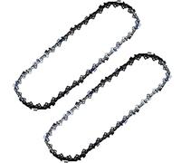 2 cadenas de sierra de repuesto 199075-5 de 10 pulgadas de repuesto para motosierra inalámbrica Makita XCU06T XCU06Z XCU06SM1 EY402MP sin escobillas de 3/8 pulgadas, .43 pulgadas