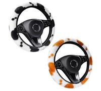 2 Cadrades De Ruedas De Lujo, Mangas De Volante Elástica, Decoraciones De Volantes, Automóvil