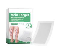 2 CajaParche Avanzado Con Microtecnologia Para, Parche Adhesivo De Microagujas Con Recubrimiento Térmico, Vein Target, Para Eliminar Arañas En Las Piernas (8 Piezas)
