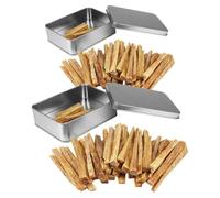 2 Cajas Leña para Encender Fuego de Madera, 2 para Stoves y BBQ