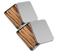 2 Cajas Palitos para Encender Fuego de Madera, 2 para Cámping