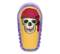 2 calaveras con tapa - Adhesivo para transmisor Dexcom G6 Color Gelb