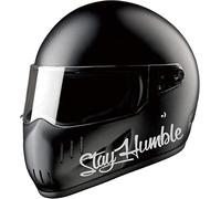 2 calcomanías adhesivas para automóvil Stay Humble de Estados Unidos, para camión, parabrisas, 7 x 2 pulgadas, vinilo troquelado con letras blancas (blanco)