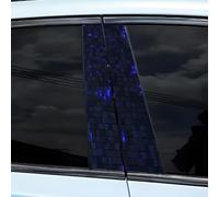2 calcomanías impermeables para dados para el pilar B del coche, elegantes calcomanías de bricolaje para una apariencia única del coche (G)