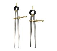 2 calibradores divisores ajustables con bloqueo, 2 piezas de madera de metal ajustables que permiten un dibujo preciso, It39s ampliamente utilizado en el trabajo del cuero