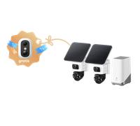 2 Cam kit de eufy SoloCam S4+Homebase 3+ (+ eufyCam C35 de Regalo)