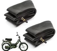 2 cámaras de aire 2.50/2.75-16 Scooter 16 pulgadas 250/275-16 válvula recta TR4 X para neumáticos de motocicleta