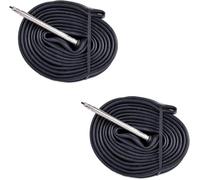 2 cámaras de Aire 700 x 18/25 C con válvula Presta Francesa 80 mm Bicicleta de Carretera Fixed Bike Rueda neumático