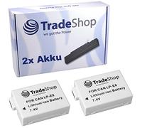 2 cámaras de alto rendimiento de ion de litio para Canon LP-E8 LPE8 LP-E-8 LPE-8 para Canon EOS 550D 600D 650D 550-D 600-D 550 600 D 650 D