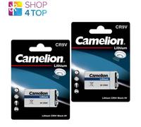 2 Camelion 9V Litio Cr9V 1200Mah 6Lr61 6Lr21 Mn1604 1Bl Exp 2033 Nuevo