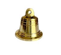 2 campanas de viento cobre amplio uso con sonido claro for decoración jardín, navideñas, manualidades Para Casamento Navidad(3in)