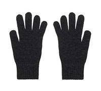 2 capas de cachemira pura, guantes para mujer., antracita, Talla única