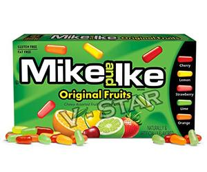 2 caramelos Mike & Ike FUIRT (frutas originales)