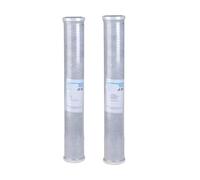 2 cartuchos de filtro agua universales 20 pulgadas, purificador bloque