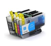 2 Cartuchos de Tinta compatibles LC434 de Capacidad estándar for impresoras de inyección de Tinta a Color Brother DCP-J1200W (Negro/Cian/Magenta/Amarillo)(LC434-1set)