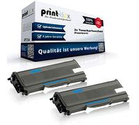 2 cartuchos de tóner alternativos para Brother MFC 7320 MFC 7320 W MFC 7340 MFC 7440 MFC 7440 N TN2120 TN-2120 - Color Edition Serie - Pack doble