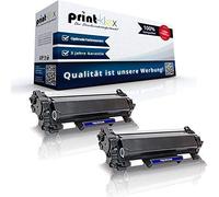 2 cartuchos de tóner compatibles con Brother HL-L 2310 D HL-L 2350 DW HL-L 2357 DW HL-L 2370 DN HL-L 2372 DN HL-L 2375 DW TN-2420 TN2420 TN 2420 TN 2420 Black Serie Office Pro