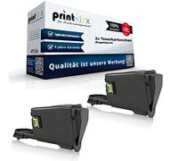 2 cartuchos de tóner compatibles para Kyocera FS 1041 1220 MFP 1320 MFP 1T02M50NL0 TK1115 TK-1115 TK 1115 negro - Serie Office Print