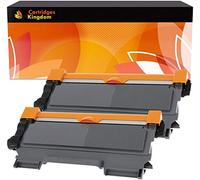 2 Cartuchos de tóner láser compatibles para Brother TN2010 TN2220 DCP-7055 DCP-7060D DCP-7065DN HL-2130 HL-2132 HL-2135W HL-2240 HL-2240D HL-2250DN HL-2270DW MFC-7360N MFC-7860DW FAX-2840