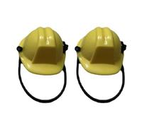 2 cascos pequeños para trabajadores de la construcción, accesorios para mascotas para reptiles, actividades de vestir, cascos para mascotas