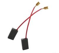2 cepillos de carbono, cepillo de carbono de 6,3 x 12,5 x 24 mm, cepillos de carbono de repuesto para motosierra Worx WG303e WG307 T17E