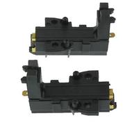 2 cepillos de carbono, compatibles con lavadoras Hoover Candy Indesit Ariston, pieza de repuesto de motor de 53 mm