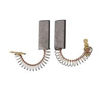 2 cepillos de carbono de 5 x 12,5 x 36 mm para herramienta eléctrica de repuesto de motor eléctrico, kit de reparación de alta densidad, larga vida útil, rendimiento estable