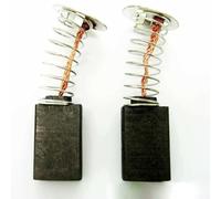2 cepillos de carbono para sierras ingletadoras Dewalt DW705 DW708 DW715, pieza de repuesto #145323-06/03/02, 6,5 x 12,8 x 21,2 mm, compatible con sierra ingletadora