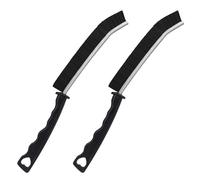2 cepillos de cerdas duras, limpiador de huecos y lechadas, herramienta de limpieza de grietas de baño y ventanas de cocina