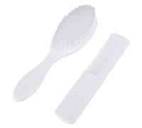 2 cepillos de fácil agarre y peine para masaje y cuero cabelludo para bebés, perfecto para regalo de registro de bebé, resistente al viento, resistente al agua