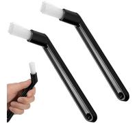 2 cepillos de limpieza para cafeteras y cafeteras de café, cepillos de limpieza eficaces para máquinas de café y máquinas de espresso, prácticos cepillos de limpieza