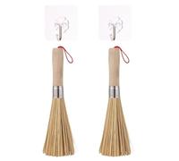 2 Cepillos De Limpieza Y 2 Ganchos Transparentes, Cepillos Para Tazas, Cepillos De Limpieza De Cocina, Cepillos De Limpieza Para El Hogar, Cepillos De Limpieza Duraderos, Suministros De Cocina