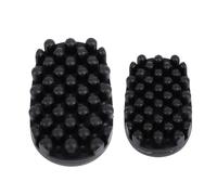 2 Cepillos de Pelo Trenzado para Rizar, Cepillo de Pelo de Goma de Tamaño Grande y Pequeño, Peine para Rizos, Cepillo Giratorio Lavable para Rizos Afro, para Uso Doméstico y de