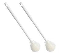 2 cepillos de Silicona para biberones con Mango Largo, Limpiador de Tazas Flexible 360 para Botellas de Agua, biberones, jarras, Cepillo de Limpieza