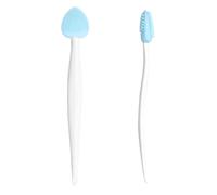 2 cepillos faciales de limpieza de poros, cepillo de labios de silicona, masajeador de limpieza profunda de poros para eliminación de y limpiador facial, exfoliantes, limpieza de