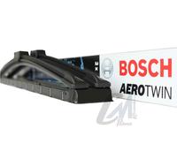 Bosch Aerotwin A204S Limpiaparabrisas Frontal - Set de Escobillas de Recambio para una Mayor Seguridad en la Conducción, con Adaptador Premontado, 60cm/47,5cm