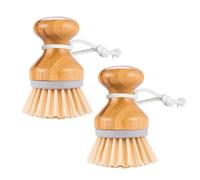 2 cepillos para lavar platos, cepillo para lavar madera, cepillo de limpieza de verduras, lavavajillas de cocina, cepillo creativo en forma de hongo para limpiar platos, ollas