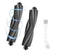 2 cepillos principales para Dreame X40 Ultra complete/L40 Ultra/X40 Master/L10s Ultra/L10 Ultra/L10s Pro Ultra heat/D9 Max D10 Plus X30 L20 L10s D10s S10 Plus + 1 cepillo de limpieza Accesorios para
