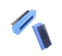 2 cepillos quirúrgicos de dos caras, cepillo rígido para manos y uñas, estéril no desechable, con limpiador de uñas, cepillo de limpieza de manos y uñas, cepillos de uñas