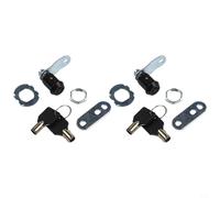 2 cerraduras de leva para puerta de almacenamiento con llaves, cerraduras de gabinete de caja de herramientas para caravana, con llave igual para una seguridad y accesibilidad fiables (7/8 pulgadas)