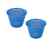 2 cestas de skimmer de piscina enterrada con peso, para Hayward SPX1070E, para Pentair 516112, para Aladdin para B-9, para Swimquip 08650-0007, para Swimrite 70-828-915 (azul)