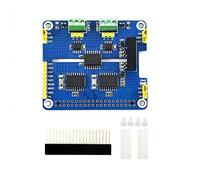 2-CH Can Hat 2-Channel Isolated Can Bus Expansion Hat Board for Raspberry Pi 4B/3B+/3B/2B/Zero/Zero W,MCP2515 + SN65HVD230 Dual Chips Solution with Multi Onboard Protection Circuits