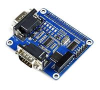 2-Channel Isolated RS232 Expansion Hat for Raspberry Pi 4B/3B+/3B/2B/Zero/Zero W, SC16IS752+SP3232 Solution, Converts SPI to RS232,with Multi Onboard Protection Circuits