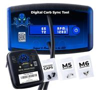2-Channel - The Digi SyncThrottle Body & Digital Carb Sync Tool, Easy To Use & Accurate Carburetor Synchronizer, Vacuum Gauge Carburetor, Peaking Manometer, for Carbureted & Fuel-Injected Engines
