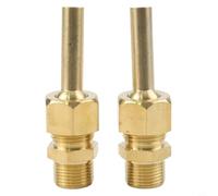 2 chorros de cubierta de latón diseñados para piscinas y cubiertas de spa con flujo de agua ajustable y construcción (3/8)