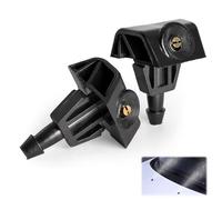 2 chorros de limpiaparabrisas compatibles con Nissan Juke 2010-2018, Note 2004-2011, boquillas de pulverización de limpiaparabrisas delantero, sustituyen a 289329U000, 289323JA0A