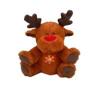 (2)Christmas Deer Will Breathe, Shine, Music Fill Baby Plush Toys, Light Sound, Sensory Comfort for Newborns, Baby Cute Gift